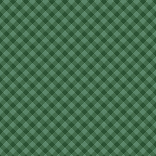 Christmas Time, Plaid C17824 Forest, Sold by the 1/2 Yard, PREORDER - Good Vibes Quilt Shop
