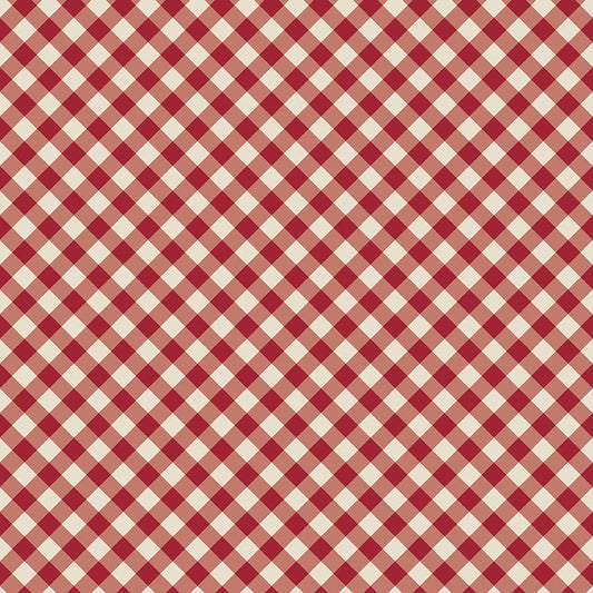 Christmas Time, Plaid C17824 Linen, Sold by the 1/2 Yard, PREORDER - Good Vibes Quilt Shop