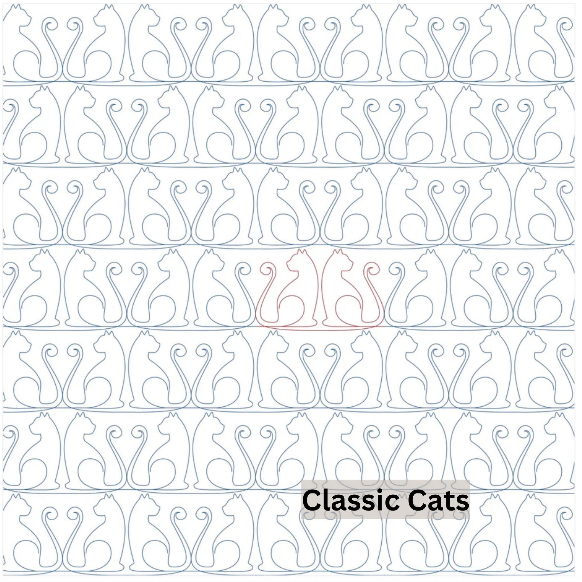 Novelty Pantograph Patterns for Edge to Edge for Longarm Quilting - Good Vibes Quilt Shop