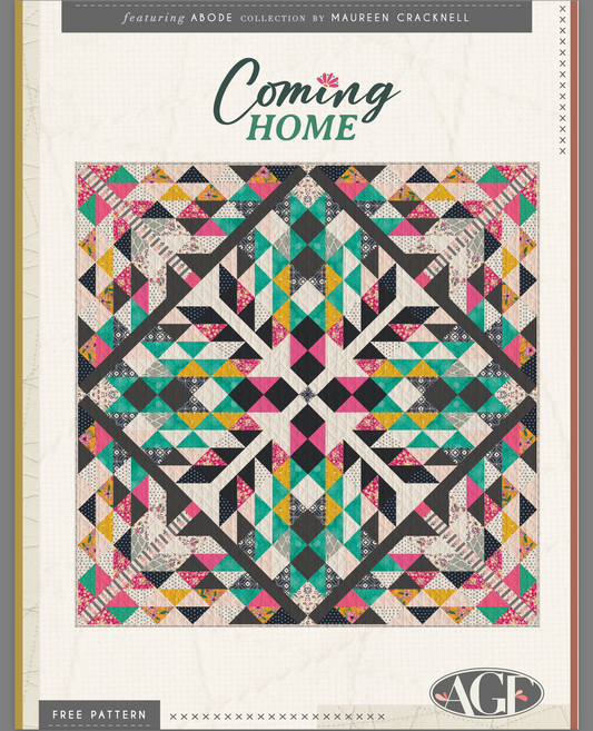 Coming Home Quilt, an Art Gallery Fabrics FREE Pattern