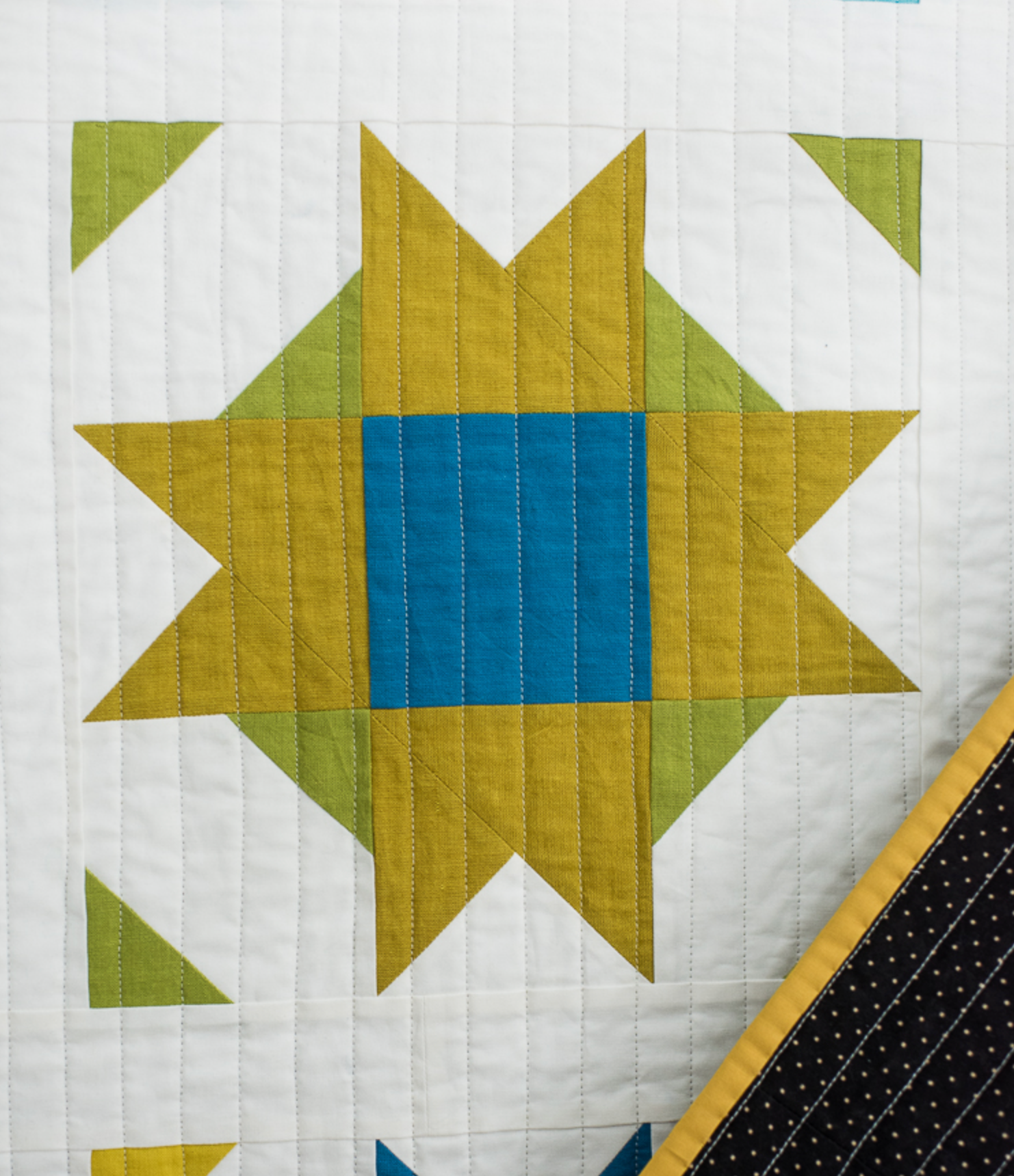 COMPASS STAR Quilty Love Pattern by Emily Dennis #124 - Good Vibes Quilt Shop