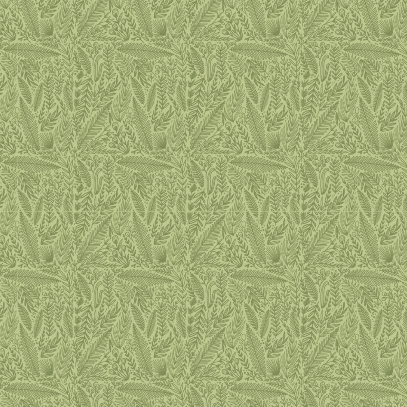 Cottage Charm, Delicate Foliage Green, CH24757, sold by the 1/2 yard, *PREORDER