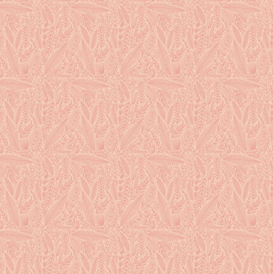 Cottage Charm, Delicate Foliage Peach, CH24756, sold by the 1/2 yard, *PREORDER - Good Vibes Quilt Shop