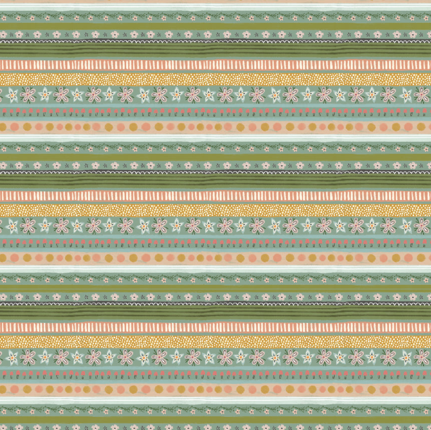 Cottage Charm, Garden Stripe Teal, CH24760, sold by the 1/2 yard, *PREORDER