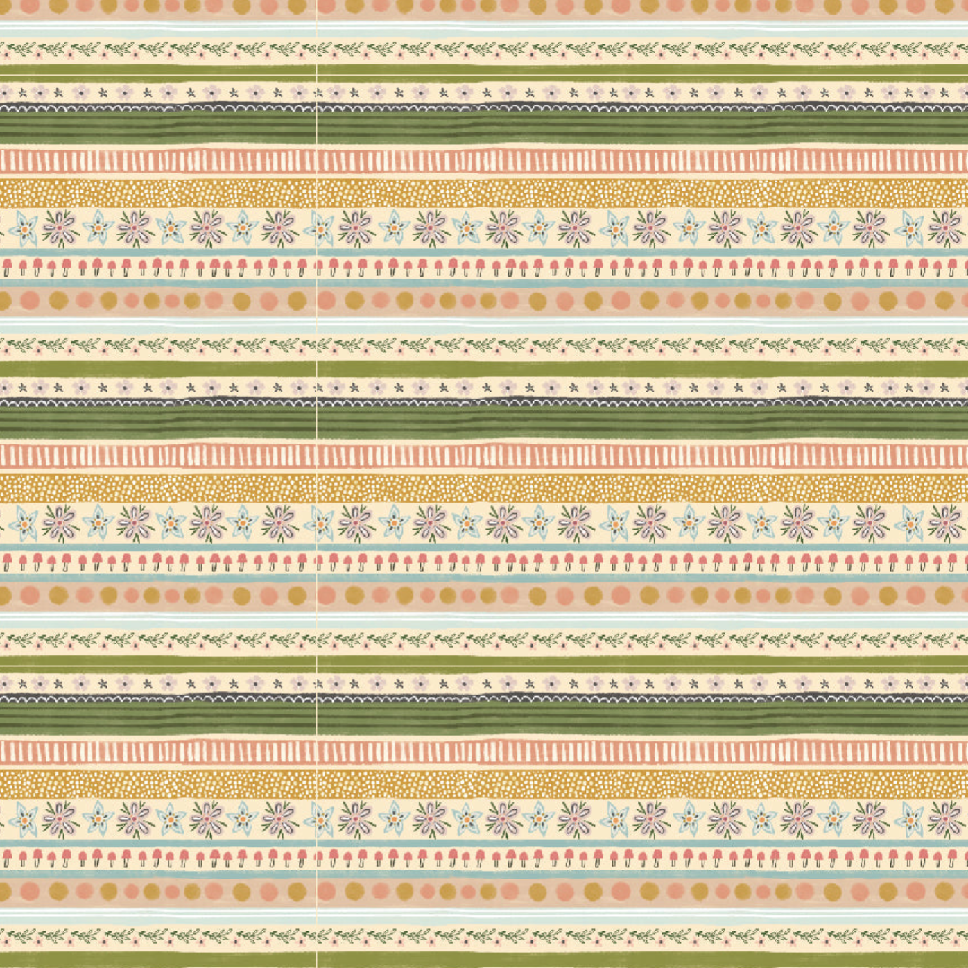 Cottage Charm, Garden Stripe Yellow, CH24758, sold by the 1/2 yard, *PREORDER