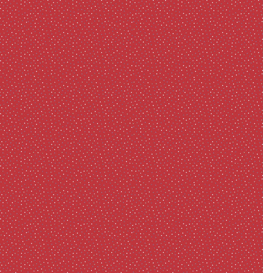 Country Confetti, Chili Pepper Red CC20222, sold by the 1/2 yard, NEW! - Good Vibes Quilt Shop