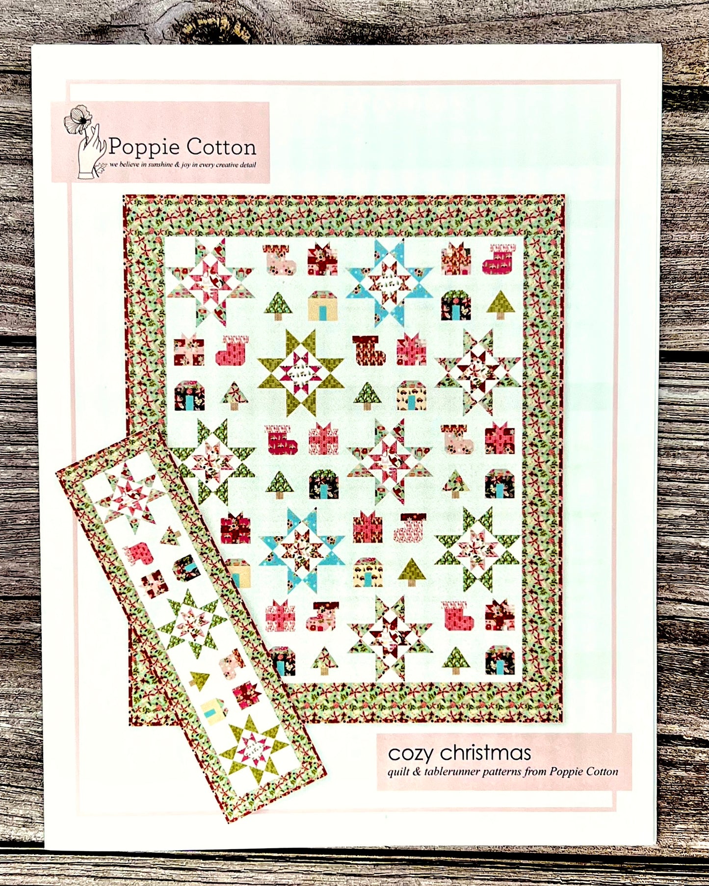 Cozy Christmas Quilt Pattern - Good Vibes Quilt Shop