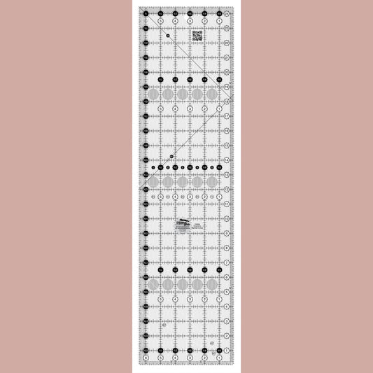 Creative Grids Quilt Ruler, 6-1/2in x 24-1/2in, CGR24