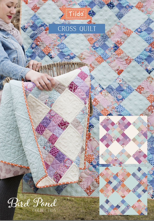 Cross Quilt, a Tilda World FREE Pattern