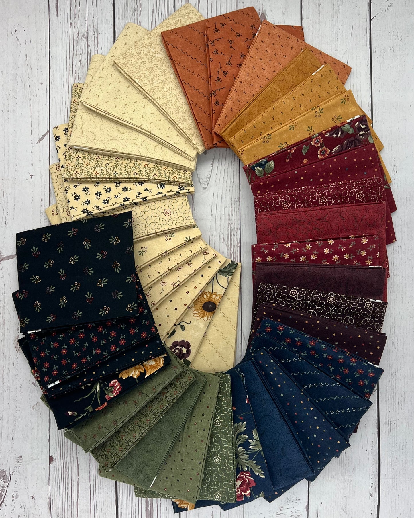 Daisy Lane, Fat Quarter Bundle, 40 pieces! by Moda Fabrics - Good Vibes Quilt Shop