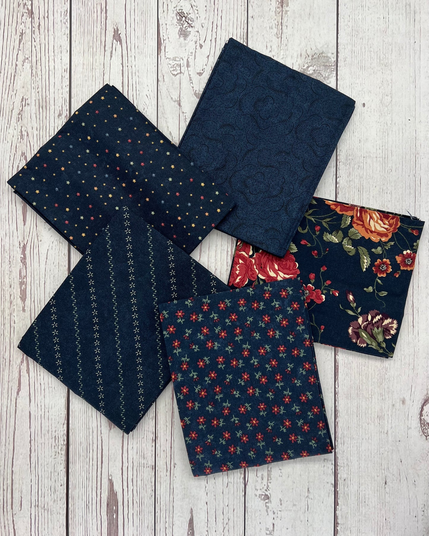 Daisy Lane, Fat Quarter Bundle, 40 pieces! by Moda Fabrics - Good Vibes Quilt Shop