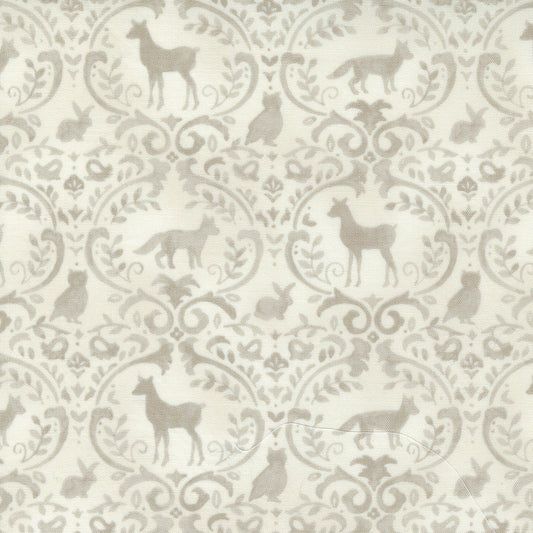 Effies Woods Damask Animals Cloud, 56014 11, sold by the 1/2 yard
