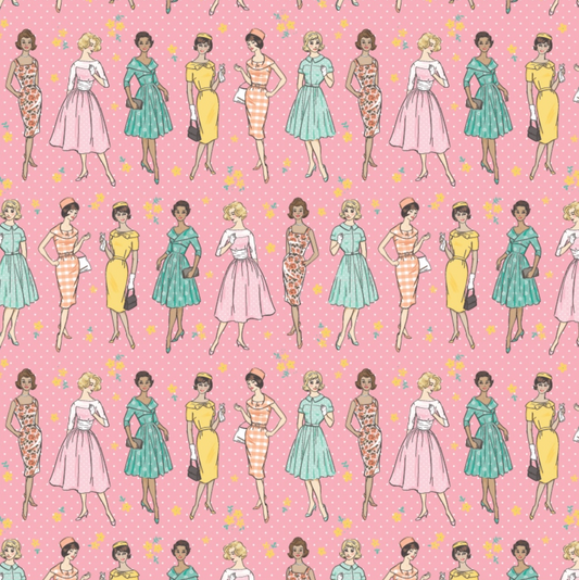 Delightful Department Store Delightful Pink DS23200, sold by the 1/2 yard