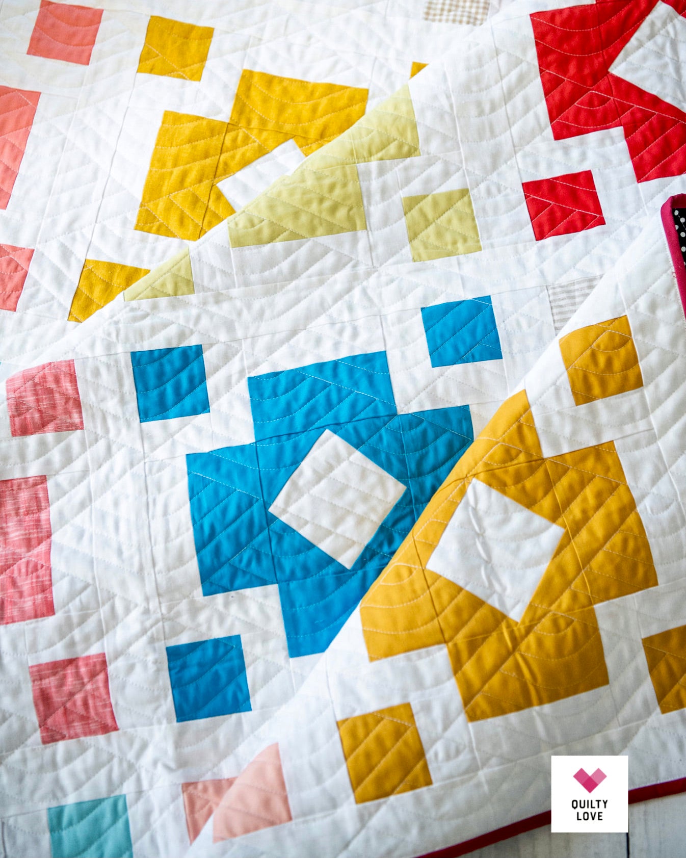 DIAMOND LANTERNS Quilty Love Pattern by Emily Dennis #120 - Good Vibes Quilt Shop