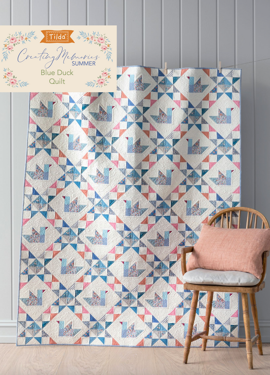 Duck Quilt from the Creating Memories Summer Collection, a Tilda World FREE Pattern