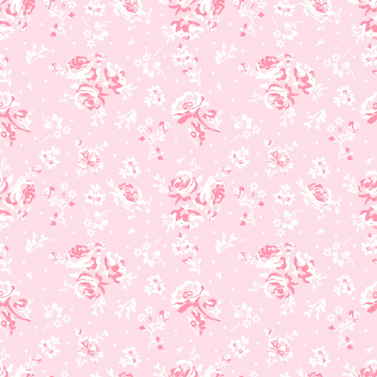 Elise, Vintage Rose Soft Pink, EE25506, PREORDER! - Good Vibes Quilt Shop