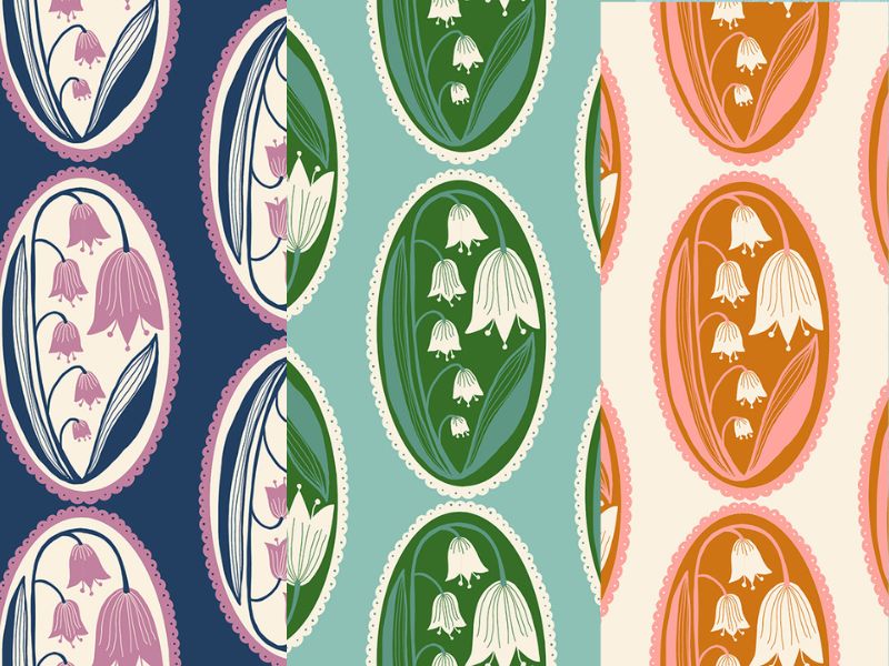 Endpaper FQ 24 skus, designed by Jen Hewitt of Ruby Star for Moda Fabrics RS6040FQ, PREORDER - Good Vibes Quilt Shop