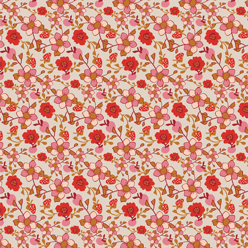 Fairview Avenue Fabric, Orchard Haven Berry, FWA-21701, Sold by the 1/2 yard, Preorder - Good Vibes Quilt Shop
