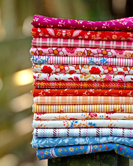 Fairview Avenue Fabric Collection, 16 Fat Quarters, FQW-FWA - Good Vibes Quilt Shop