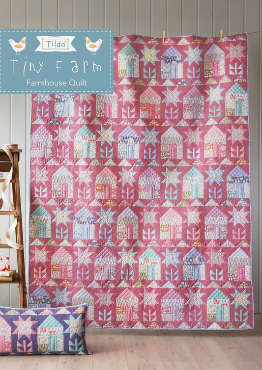 Farmhouse Quilt from Tiny Farm Collection, a Tilda FREE World Pattern