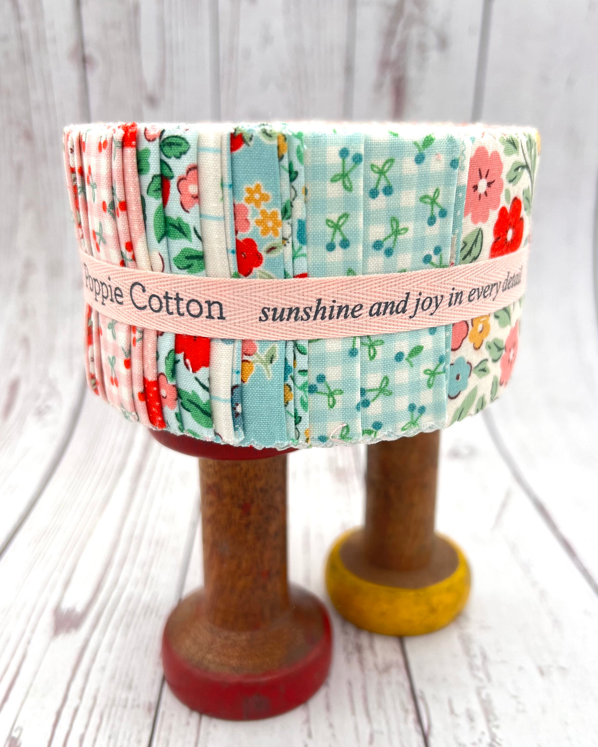 Farmhouse Fancy 2.5" Fabric Strips by Elea Lutz for Poppie Cotton | 42-Piece Precut | FH25971