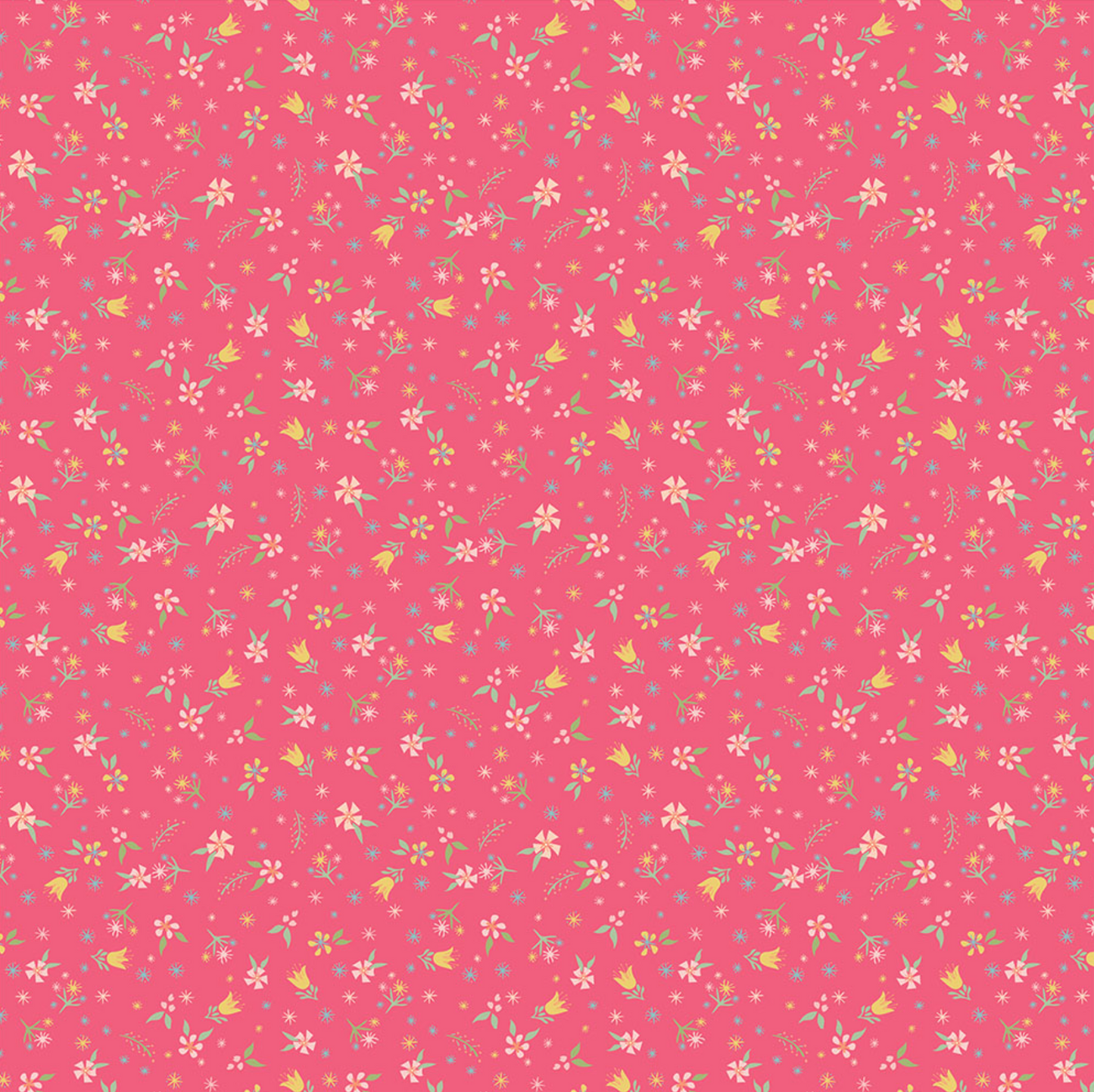 Finding Wonder Fabric, Blossom, Pink, FW24205, sold by the 1/2 yard - Good Vibes Quilt Shop