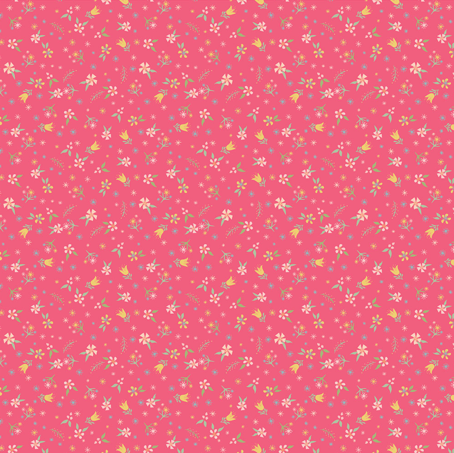 Finding Wonder Fabric, Blossom, Pink, FW24205, sold by the 1/2 yard - Good Vibes Quilt Shop