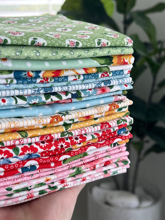 Sugar Petals Pattern by Poppie Cotton for Flower Market Collection THE KIT - Good Vibes Quilt Shop