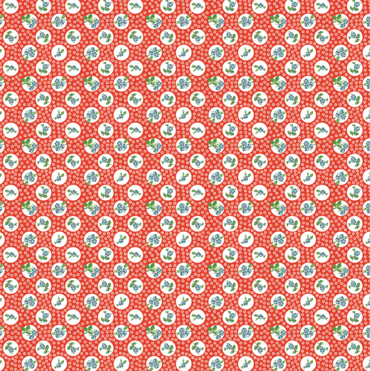 Flower Market, Pocket Posies Red FM25419, PREORDER!!