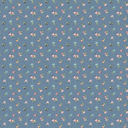 Garden Party, Mini Blooms Night, GP23311, sold by the 1/2 yard