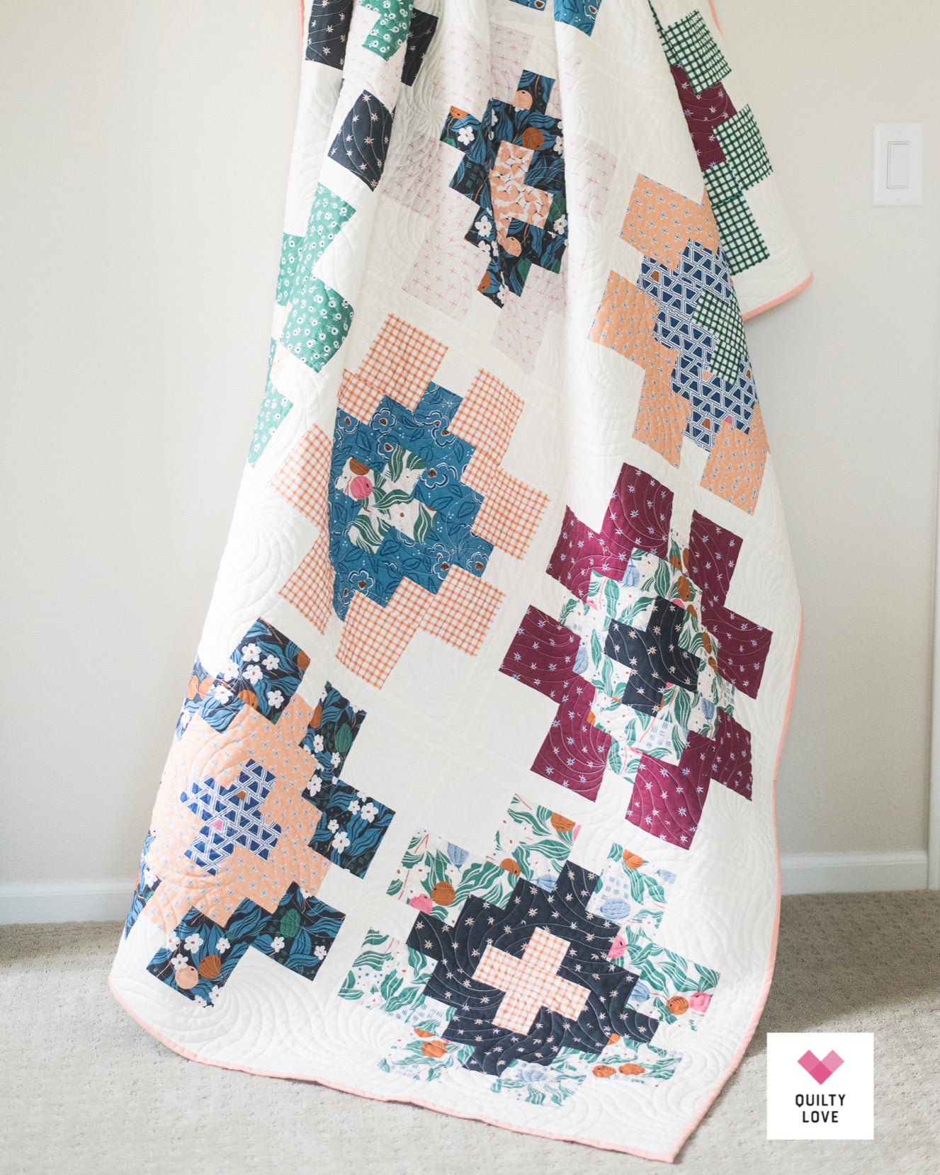 GLOWING Quilty Love Pattern by Emily Dennis #136
