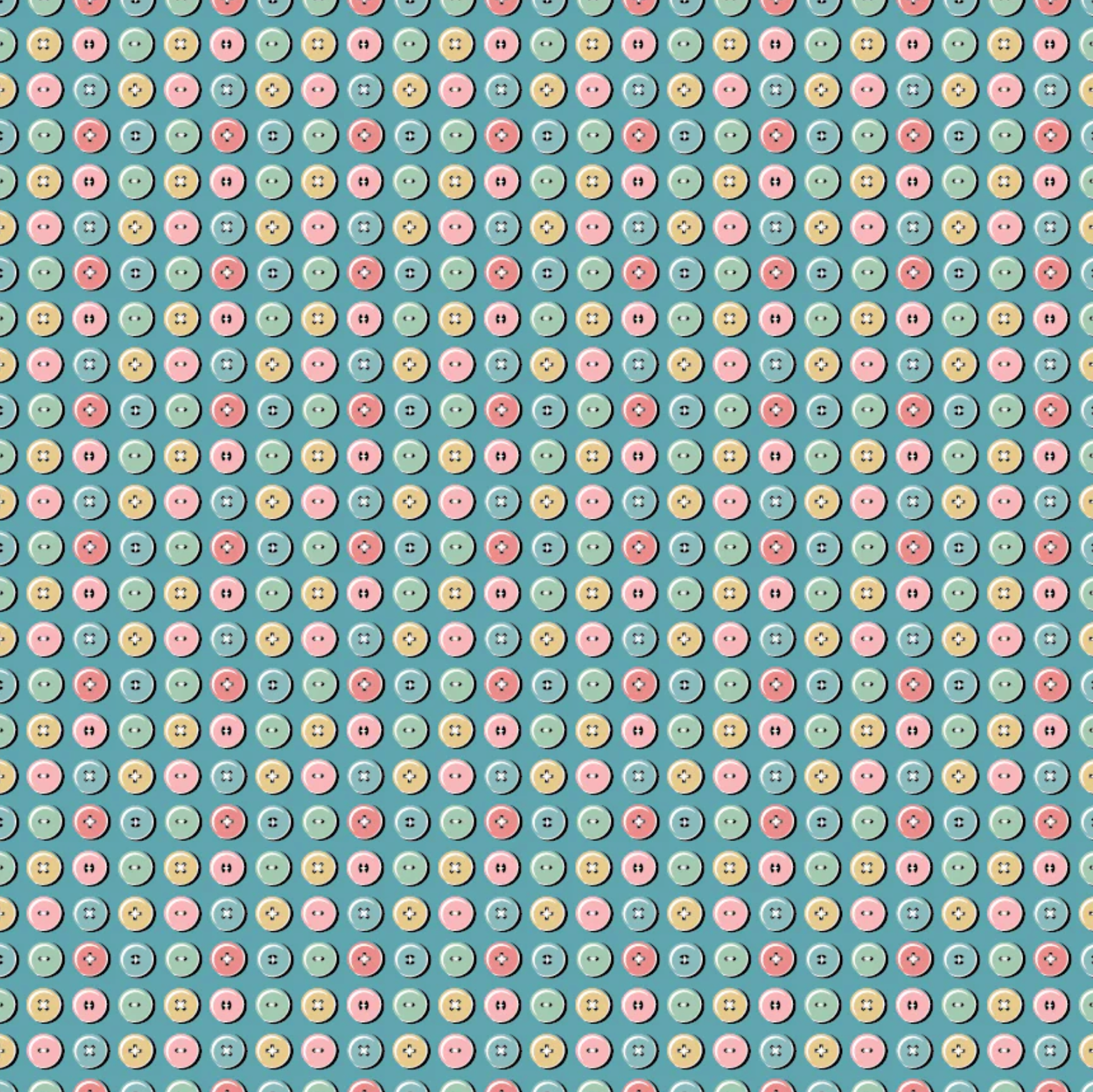Granny's Sewing Room, Button Collection Blue, GS25908, PREORDER! - Good Vibes Quilt Shop