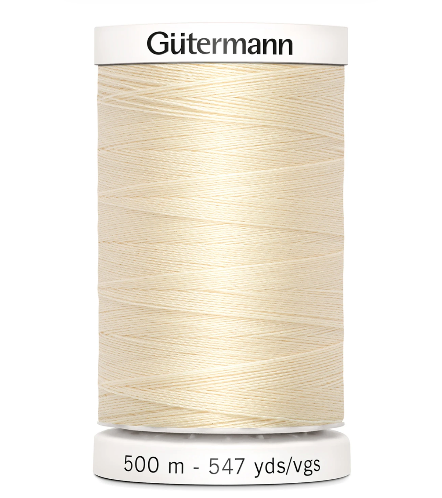 Gütermann Sew-all Polyester All Purpose Thread, 500m/547yds Ivory
