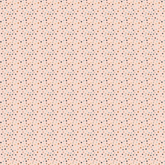House and Home, HH22171 Dotty Blush, sold by the 1/2 yard