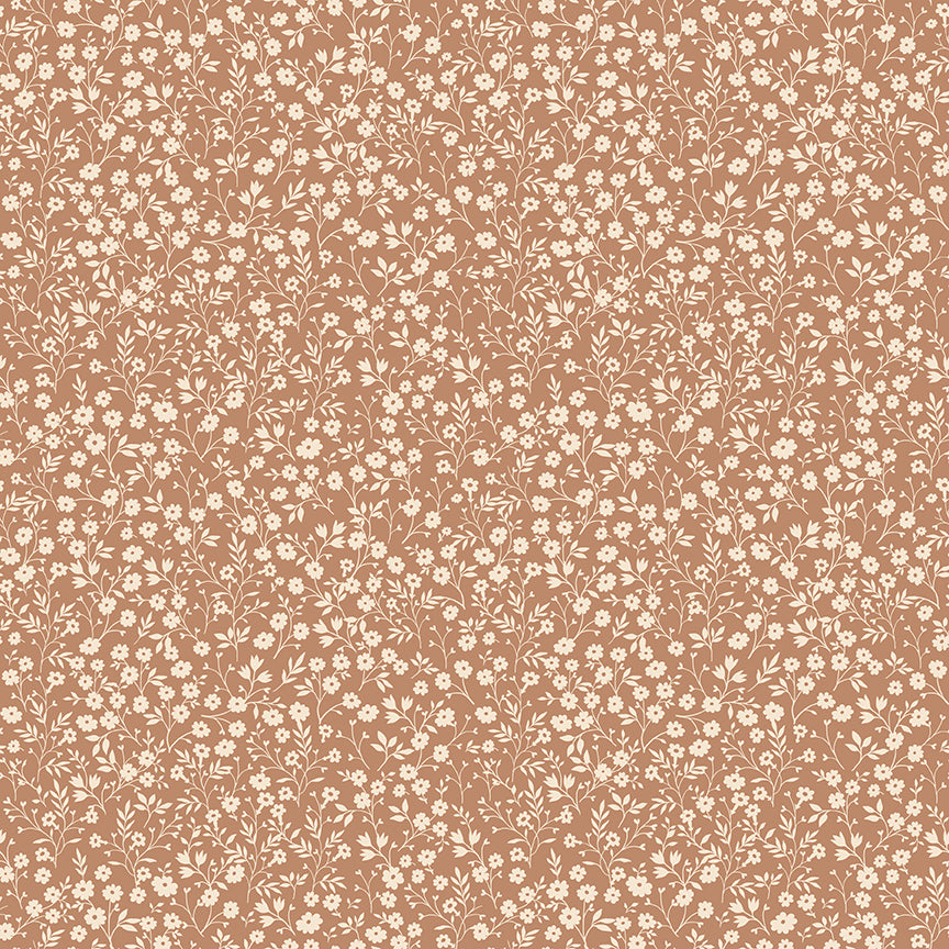 Harvest on the Prairie Ditsy Suede Fabric | C18283-Suede