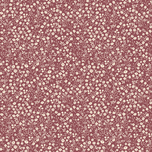 Harvest on the Prairie , Ditzy C18283-Wine, Sold by the 1/2 Yard, PREORDER - Good Vibes Quilt Shop