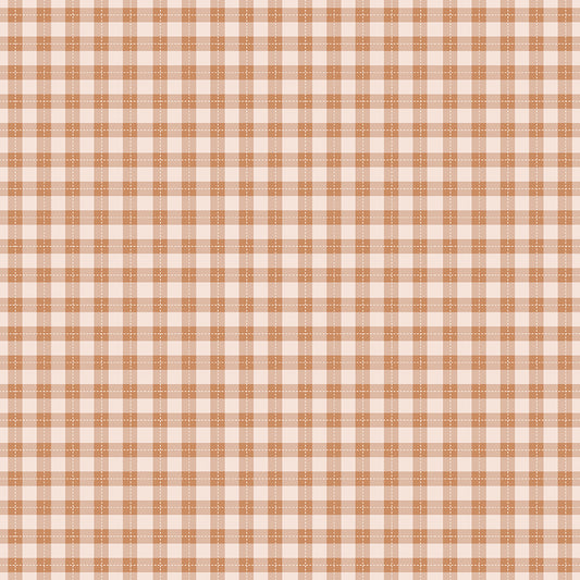 Harvest on the Prairie, Plaid, C18288-Suede, Sold by the 1/2 Yard, PREORDER - Good Vibes Quilt Shop