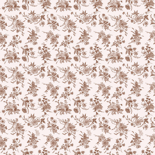 Harvest on the Prairie Wildflowers, C18285-Raisin, Sold by the 1/2 Yard, PREORDER - Good Vibes Quilt Shop