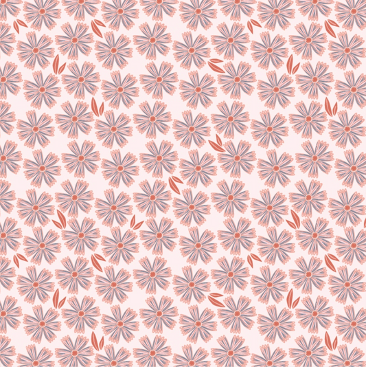 Hide and Seek Painted Daisies Pink HS23409, sold by the 1/2 yard