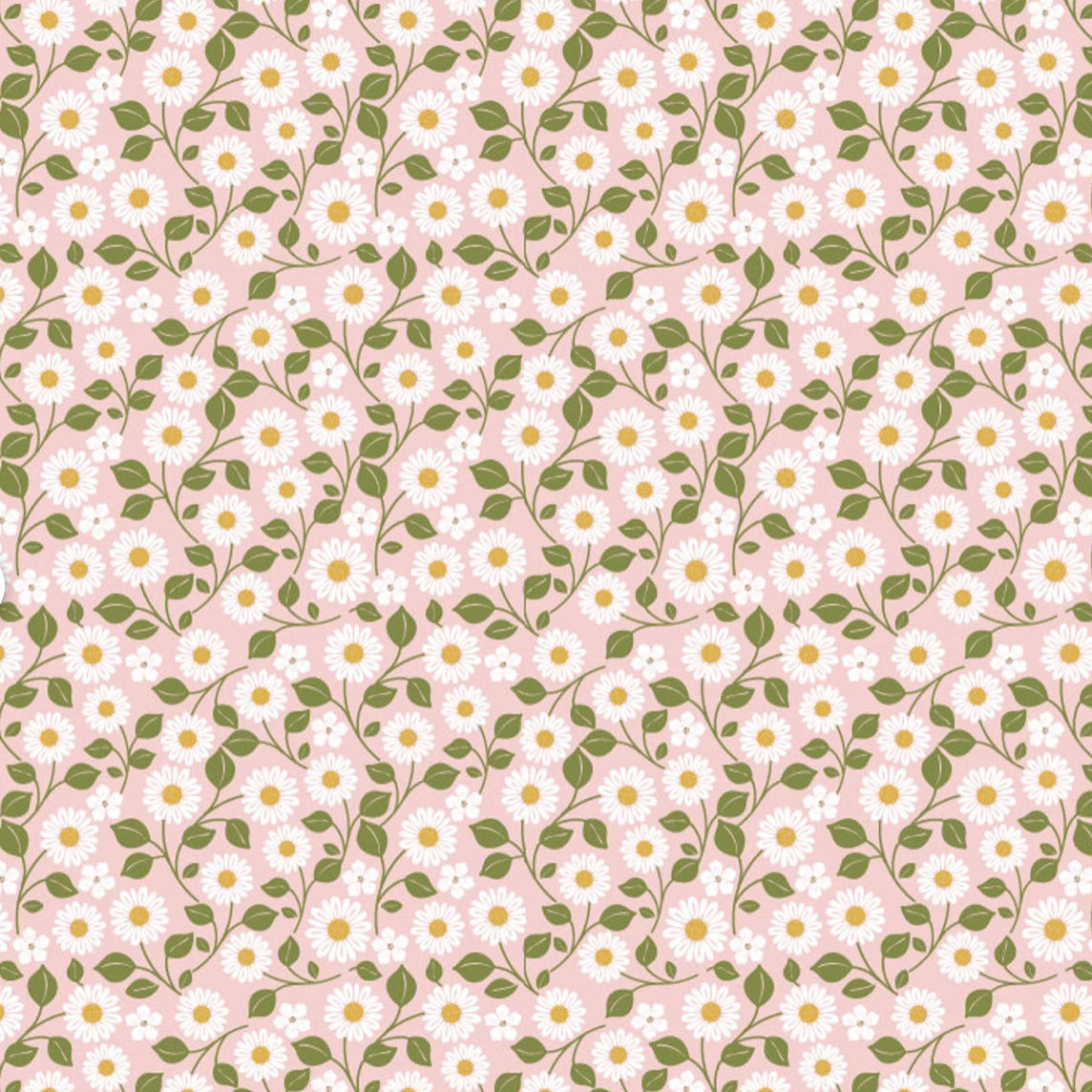 FarmGirls Unite Poppie Cotton Quilt Fabric  HippieChickPink_FG20705