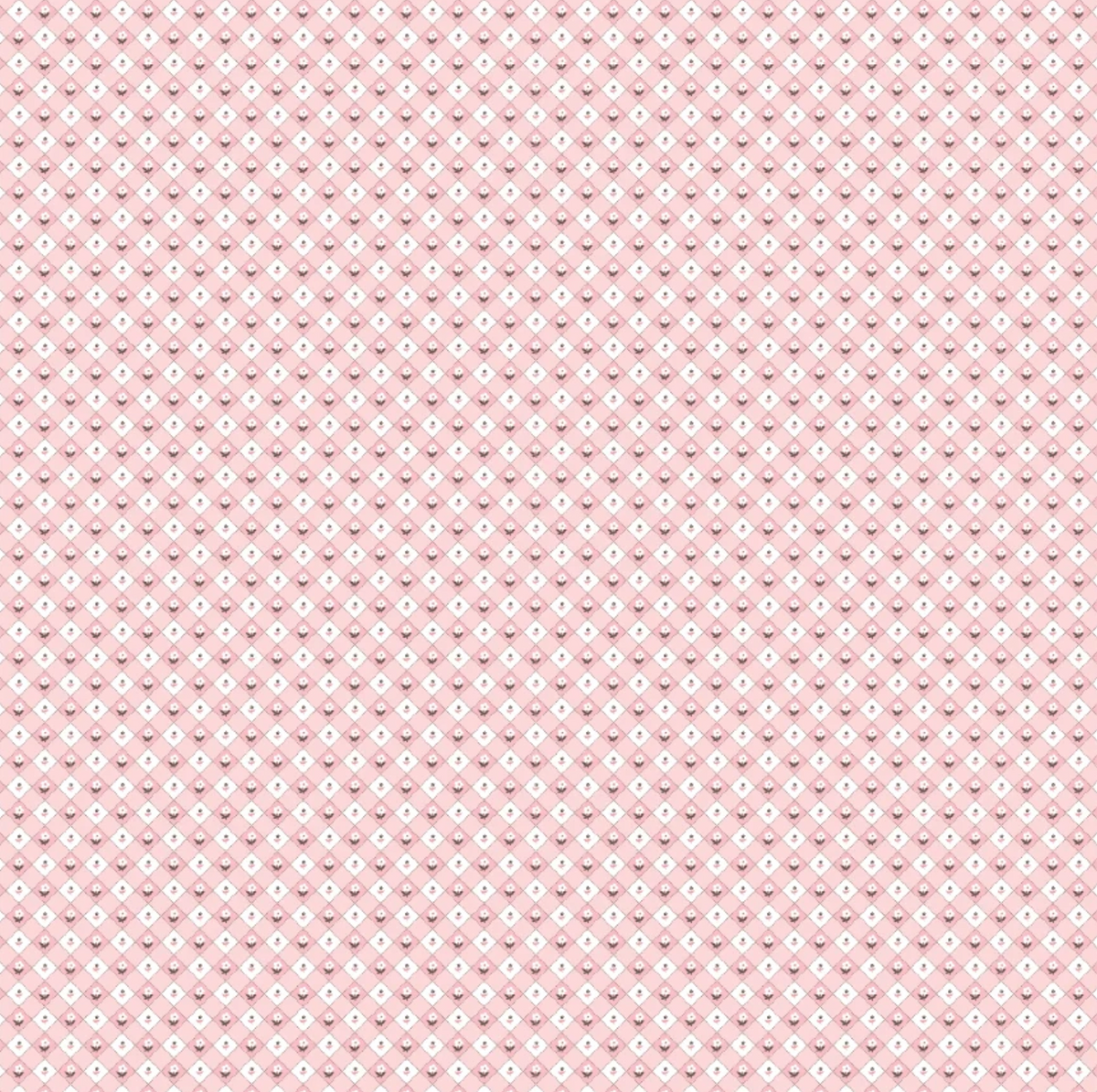 Checkered Apron Pink Quilting Cotton Fabric – Homegrown Preserves by Poppie Cotton (1/2 Yard) | SKU HG26809