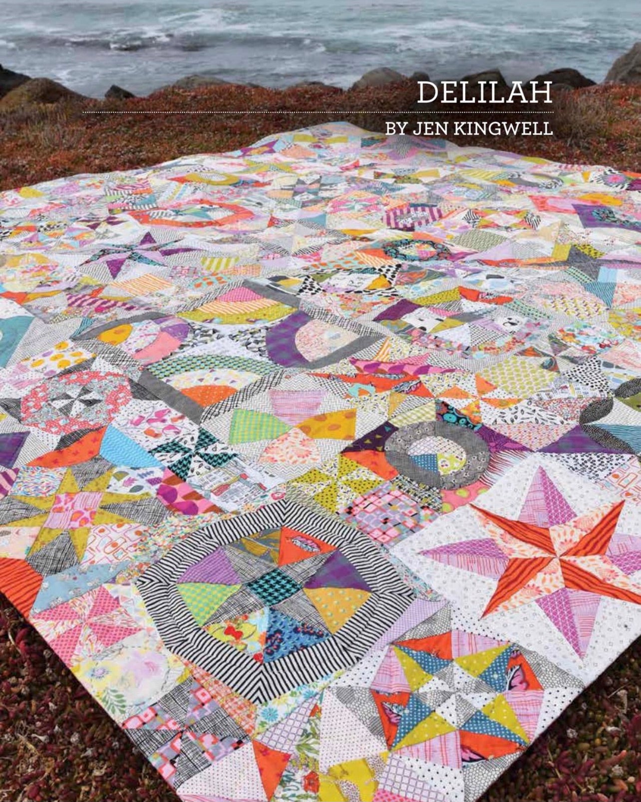 Delilha Templates Only_JenKingwellDesigns, Amitie Textiles Moda Fabrics