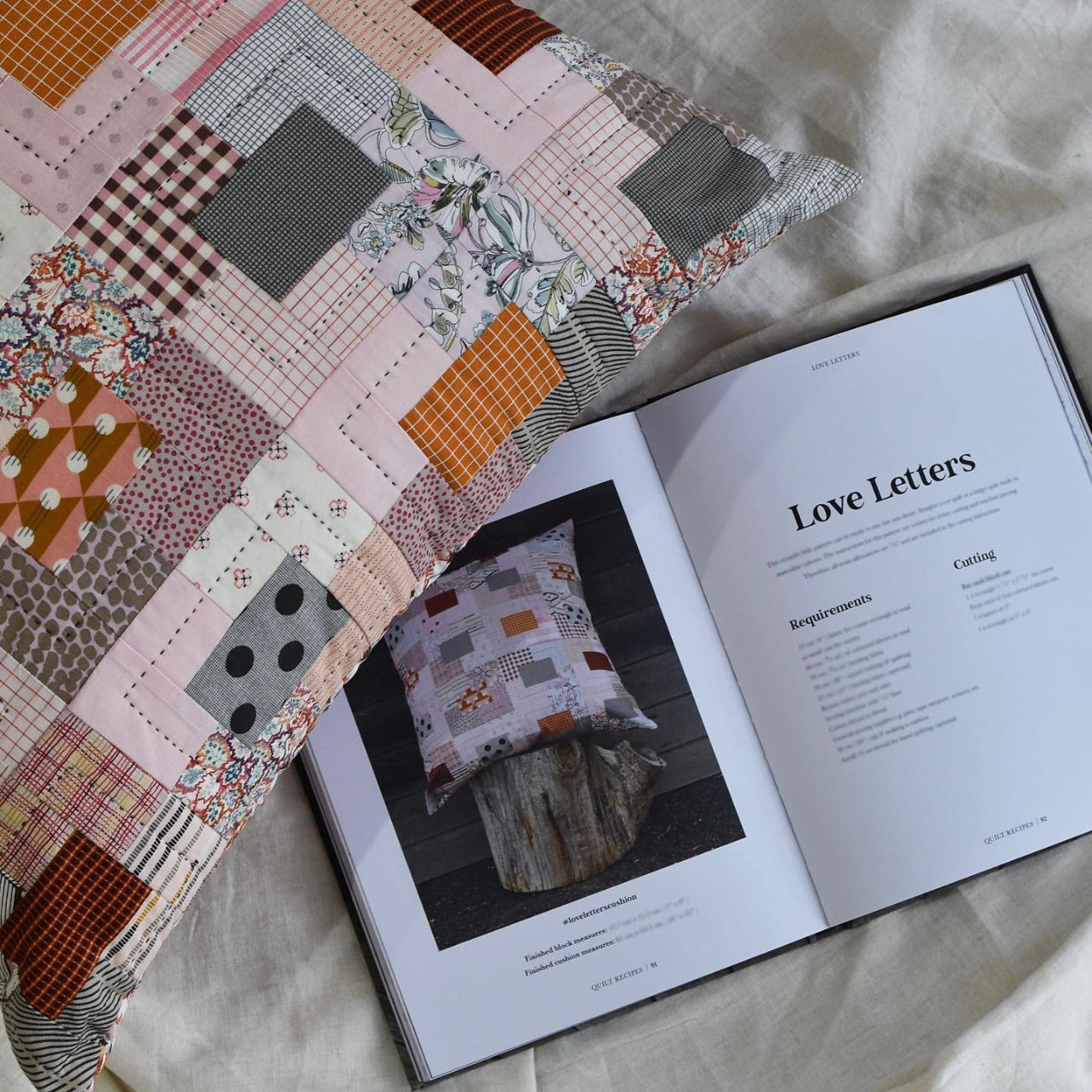 Quilt Recipes Book by Jen Kingwell Love Letters