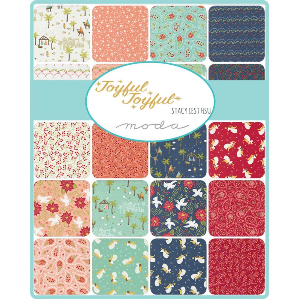 Joyful Joyful, Holly Berry Blenders Berries Holly Berry, Midnight, Sold by the 1/2 yard - Good Vibes Quilt Shop