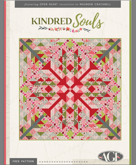 Kindred Souls Quilt, an Art Gallery Fabrics FREE Pattern