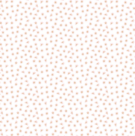 Breathless White, KS261007, Kissin in the Moonlight Fabric Collection by Lori Woods, Sold by the 1/2 yard plus