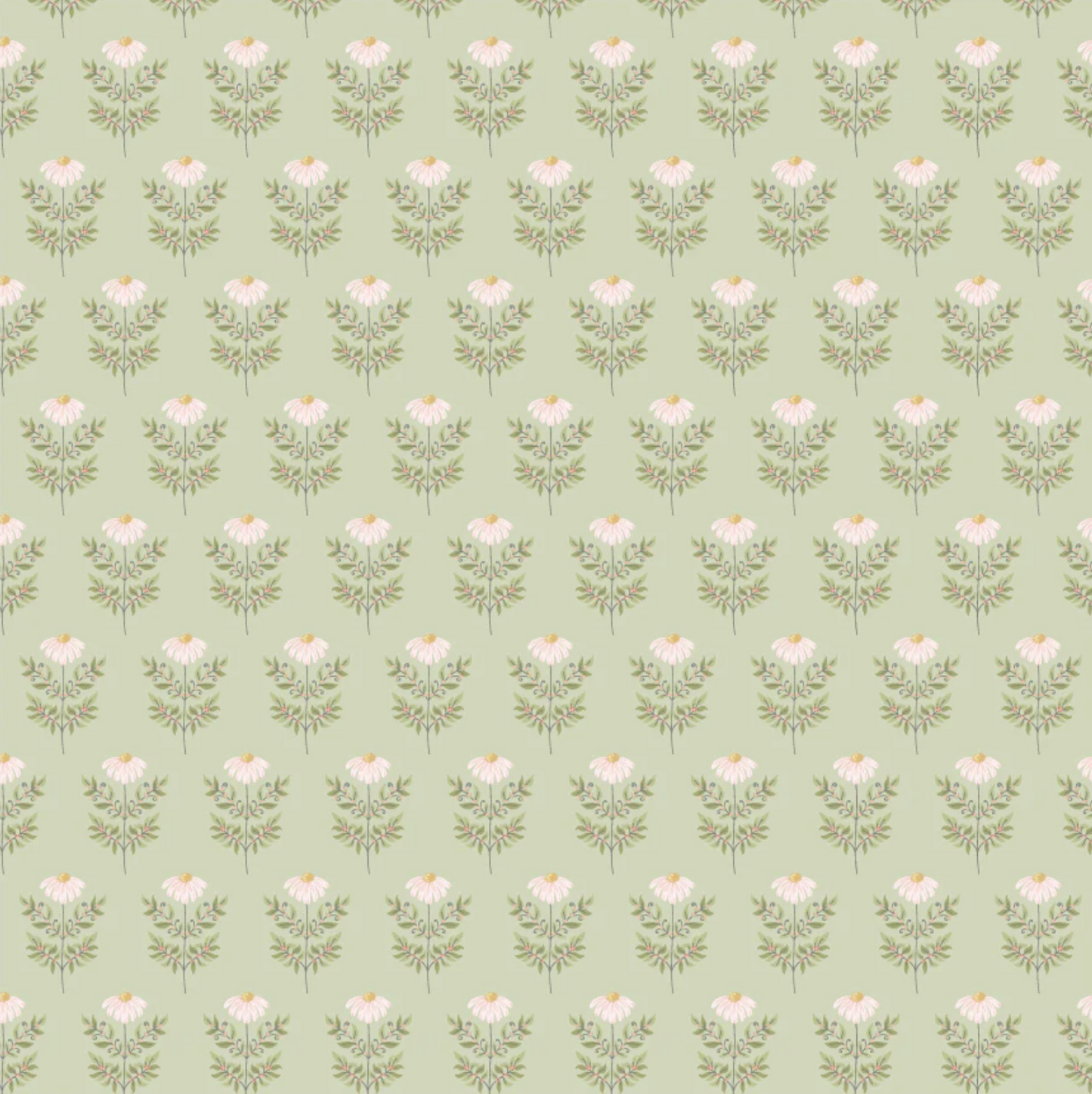 Hand Holdin Green, KS261012, Kissin in the Moonlight Fabric Collection by Lori Woods, Sold by the 1/2 yard plus