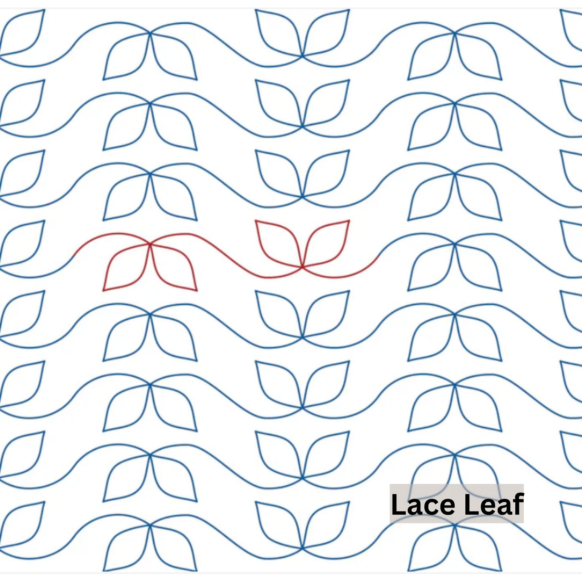 Flowers and Feathers Patterns Pantograph Patterns for Edge to Edge for Longarm Quilting - Good Vibes Quilt Shop