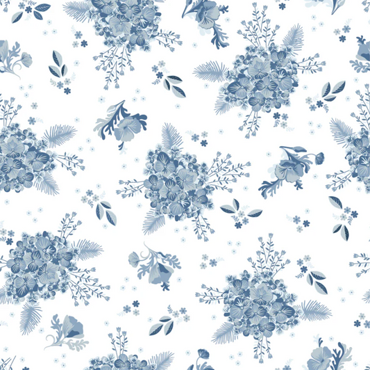 Lakeland Blues, Hydrangeas Light, LB25812, PREORDER