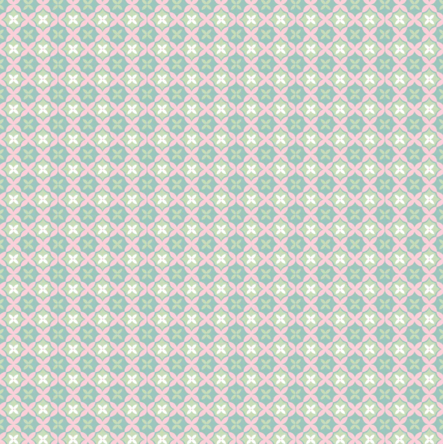 Le Petit Escargot Fabric, Aussie Quilt Teal, SL26408, Sold by the 1/2 yard, PREORDER - Good Vibes Quilt Shop